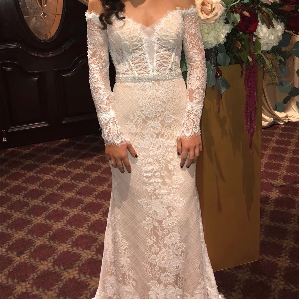 Custom wedding gown
